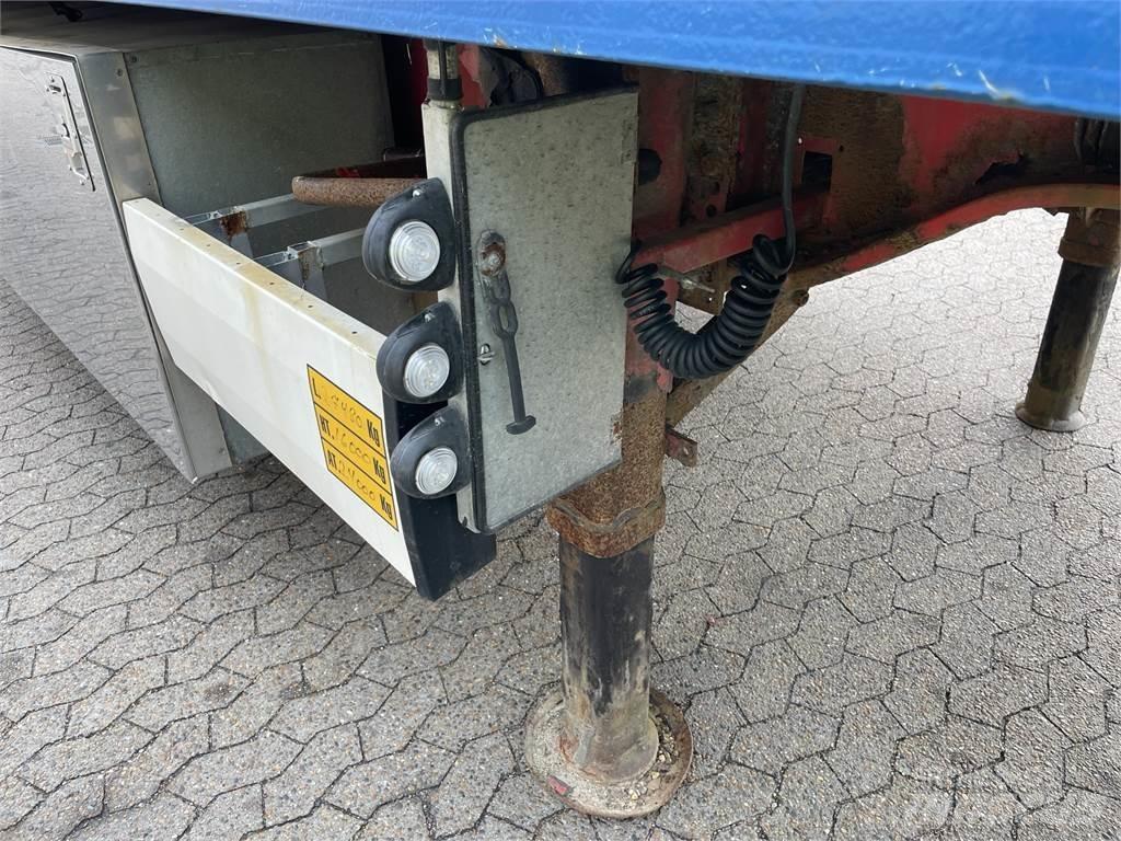 Kel-Berg  Semi-trailer med lad/flatbed