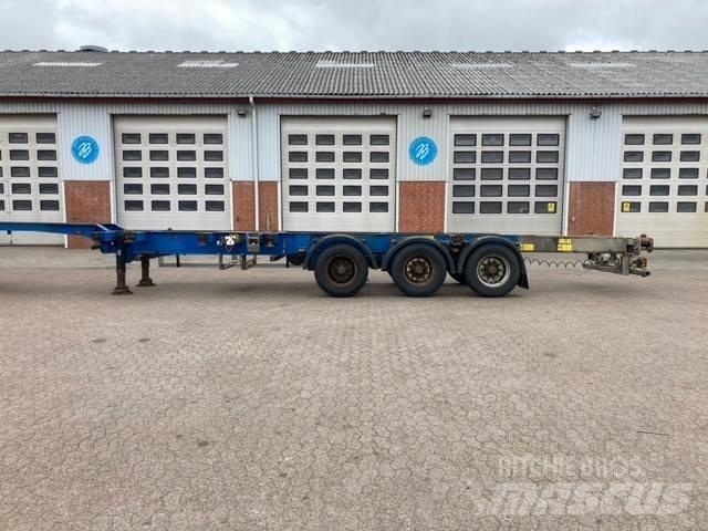 Schmitz Container Semi-trailer med chassis