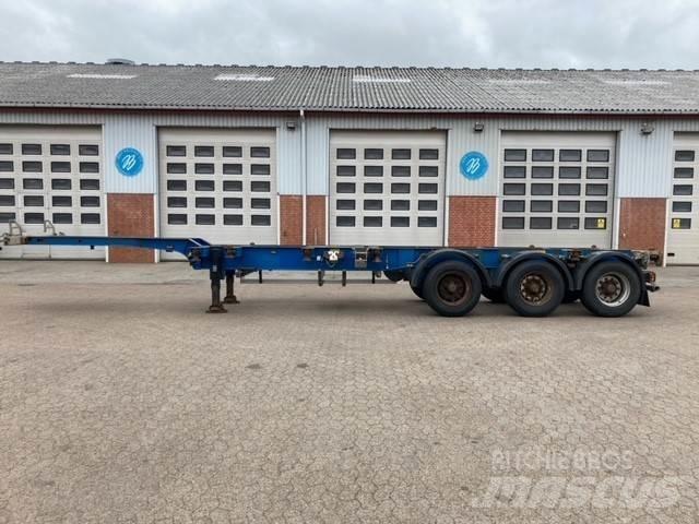 Schmitz Container Semi-trailer med chassis