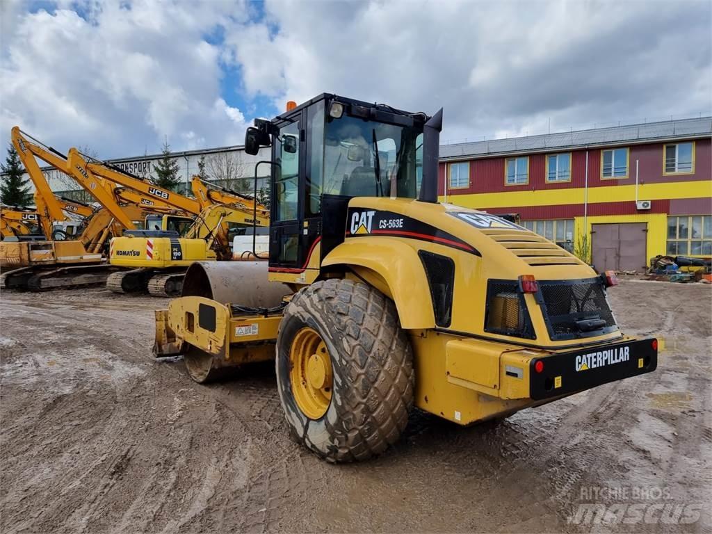 CAT CS 563E Enkelt tromle