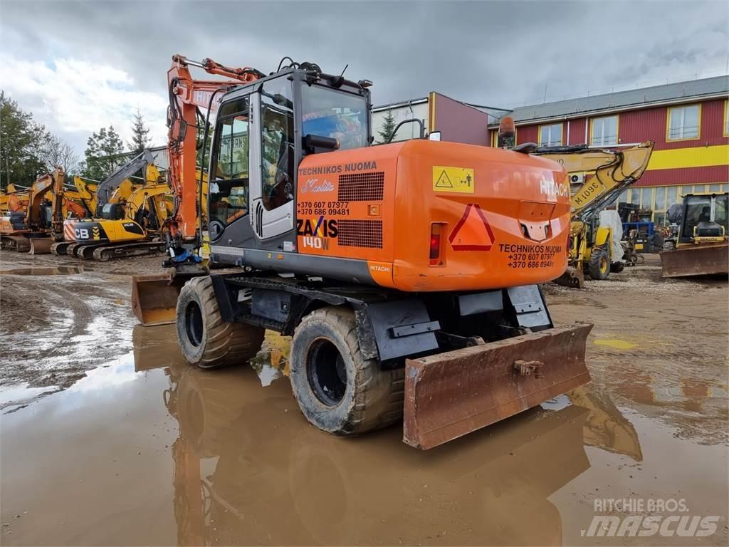Hitachi ZX140W-3 Gravemaskiner på hjul