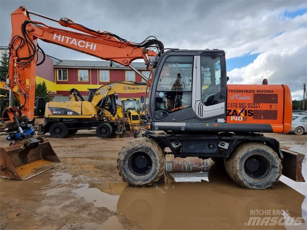 Hitachi ZX140W-3 Gravemaskiner på hjul