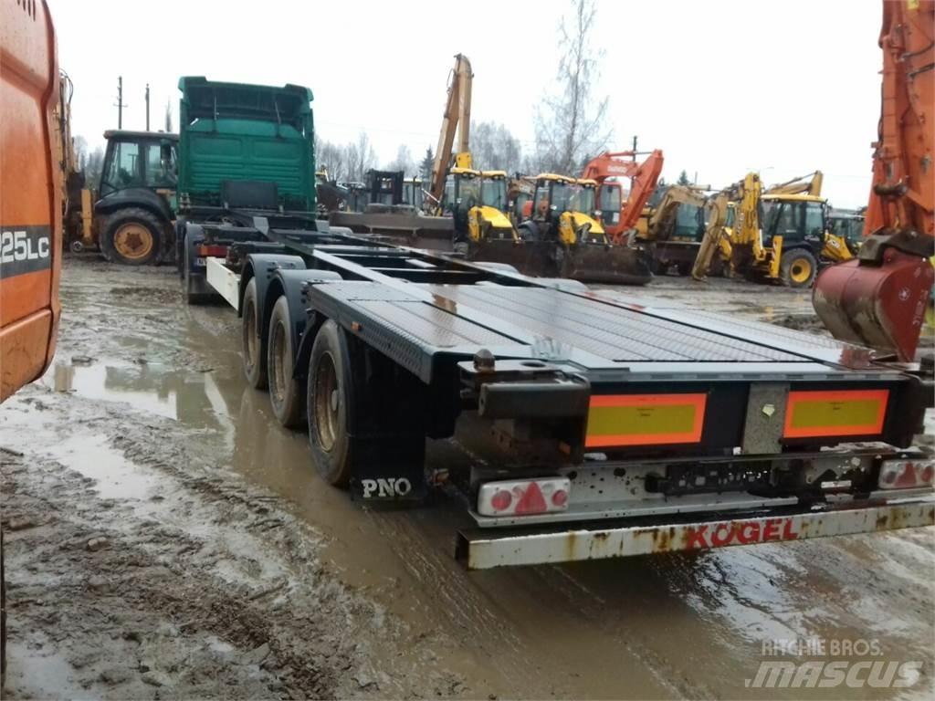 Kita SW24 Semi-trailer med containerramme