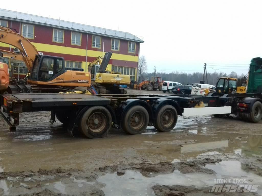 Kita SW24 Semi-trailer med containerramme