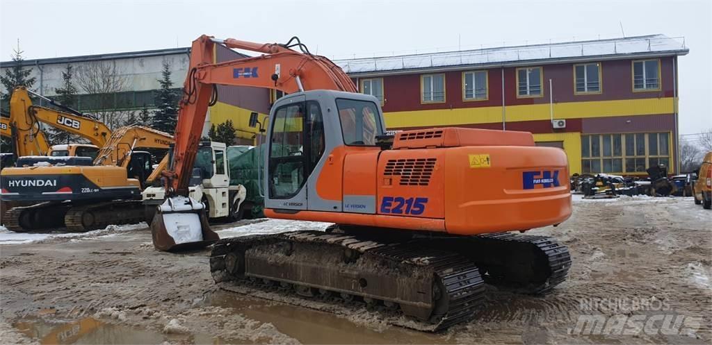 Kobelco E215LC Gravemaskiner på larvebånd