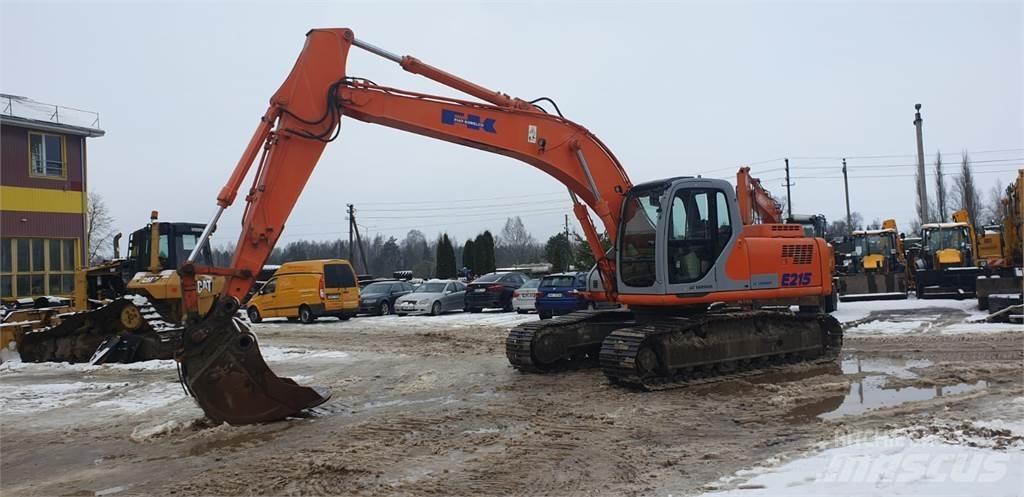 Kobelco E215LC Gravemaskiner på larvebånd