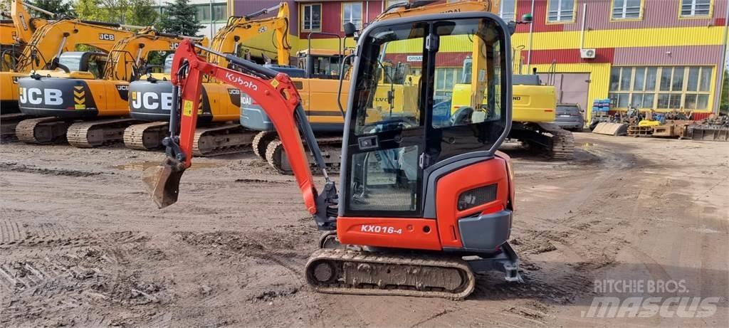 Kubota KX 016-4 Minigravemaskiner