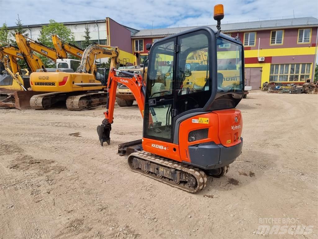 Kubota KX 018-4 Minigravemaskiner