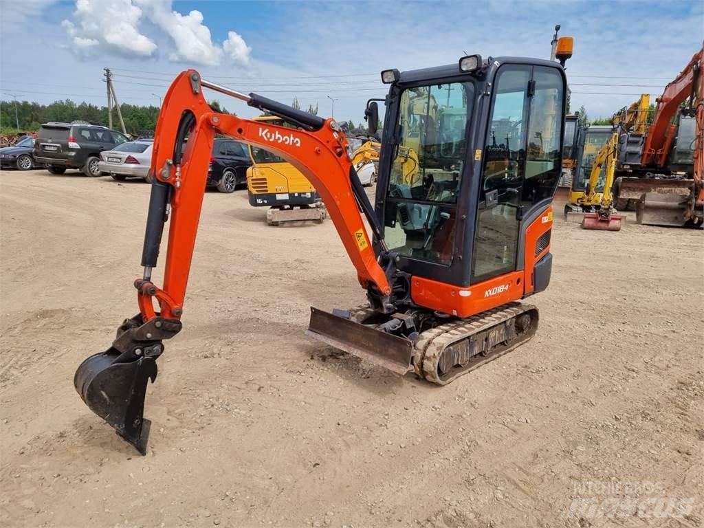 Kubota KX 018-4 Minigravemaskiner