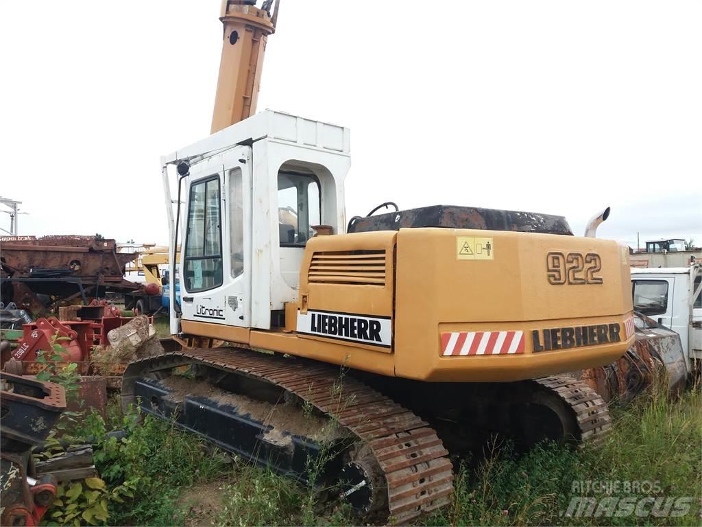 Liebherr 922HDS Gravemaskiner på larvebånd