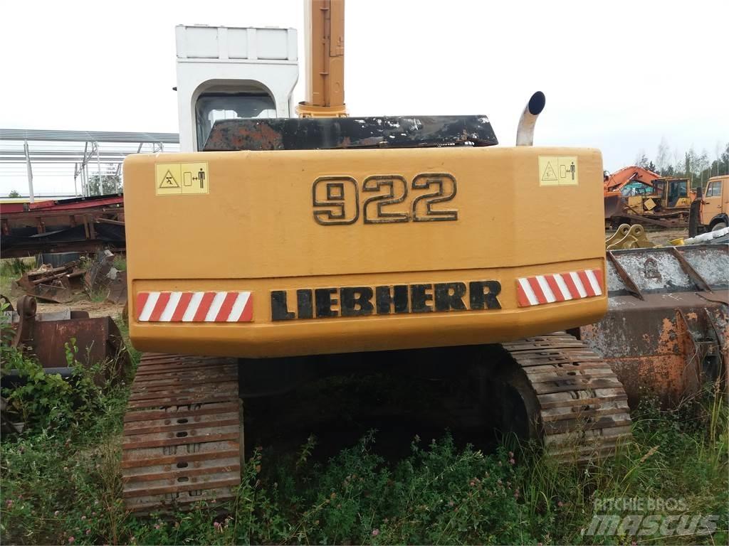 Liebherr 922HDS Gravemaskiner på larvebånd