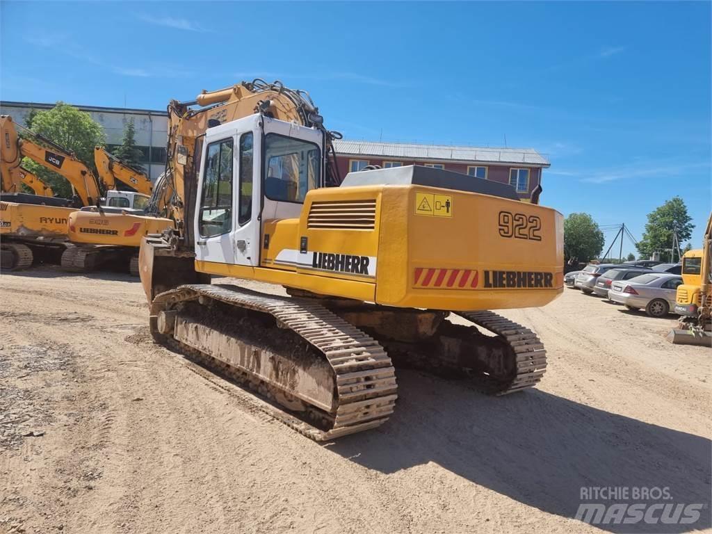 Liebherr R922 HDSL Gravemaskiner på larvebånd