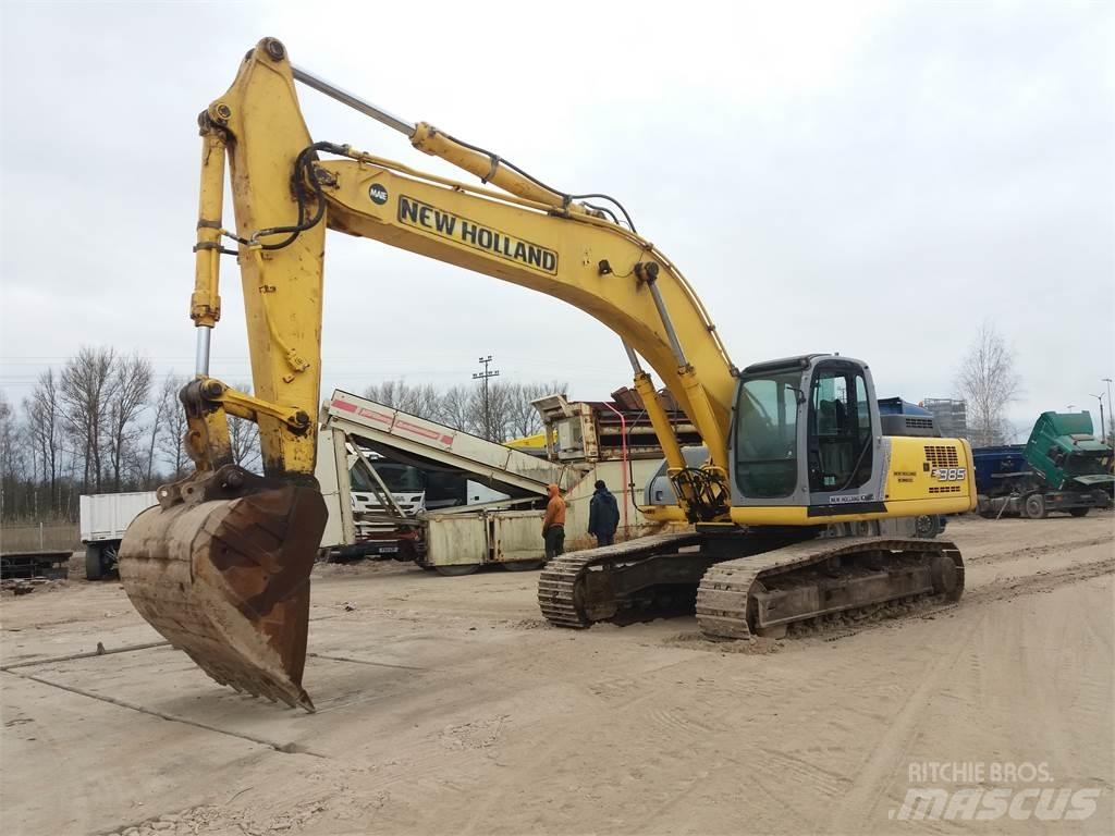 New Holland E385 Gravemaskiner på larvebånd