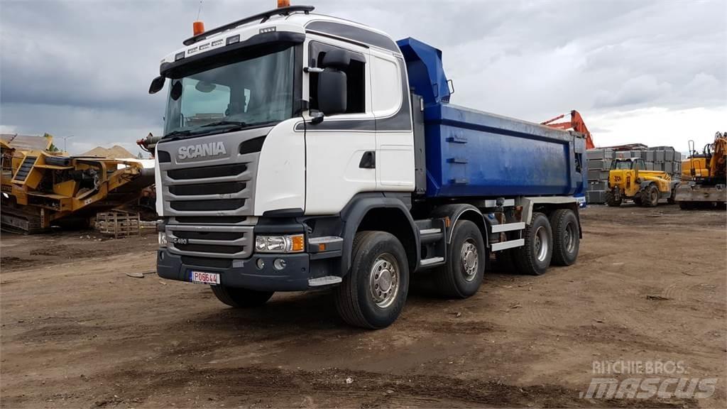 Scania G 490 Skip loader