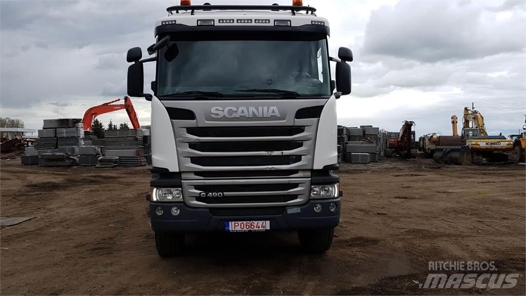Scania G 490 Skip loader