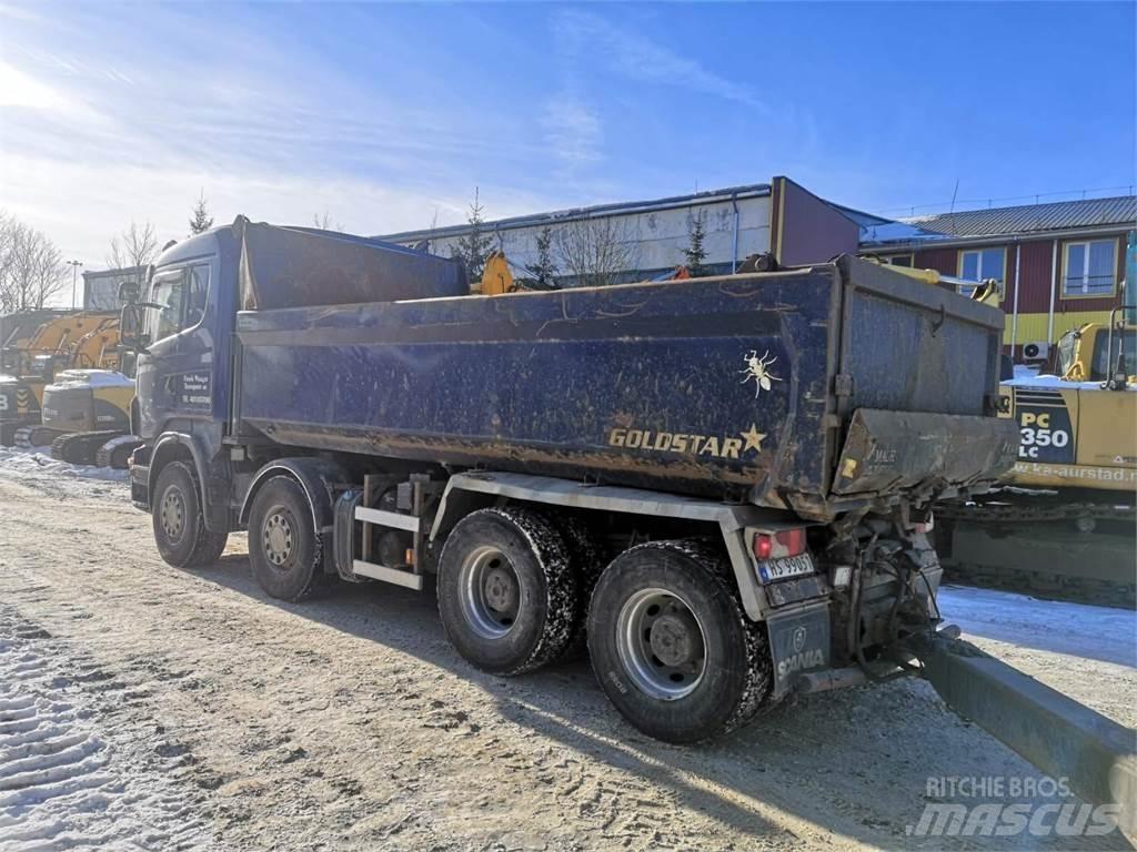 Scania R560 8x4 Skip loader