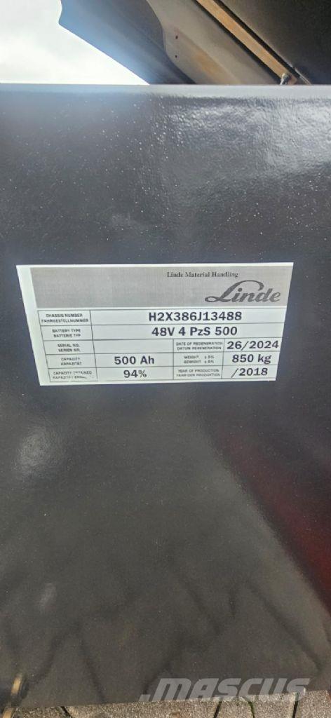 Linde E 14-02 El gaffeltrucks