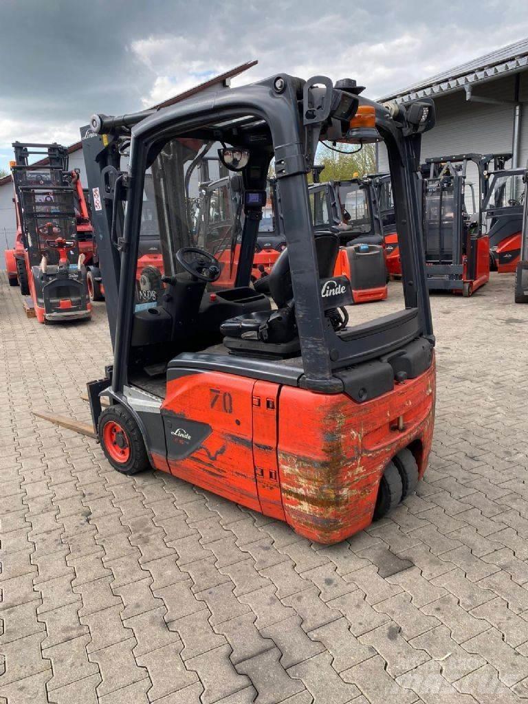 Linde E 16-02 El gaffeltrucks