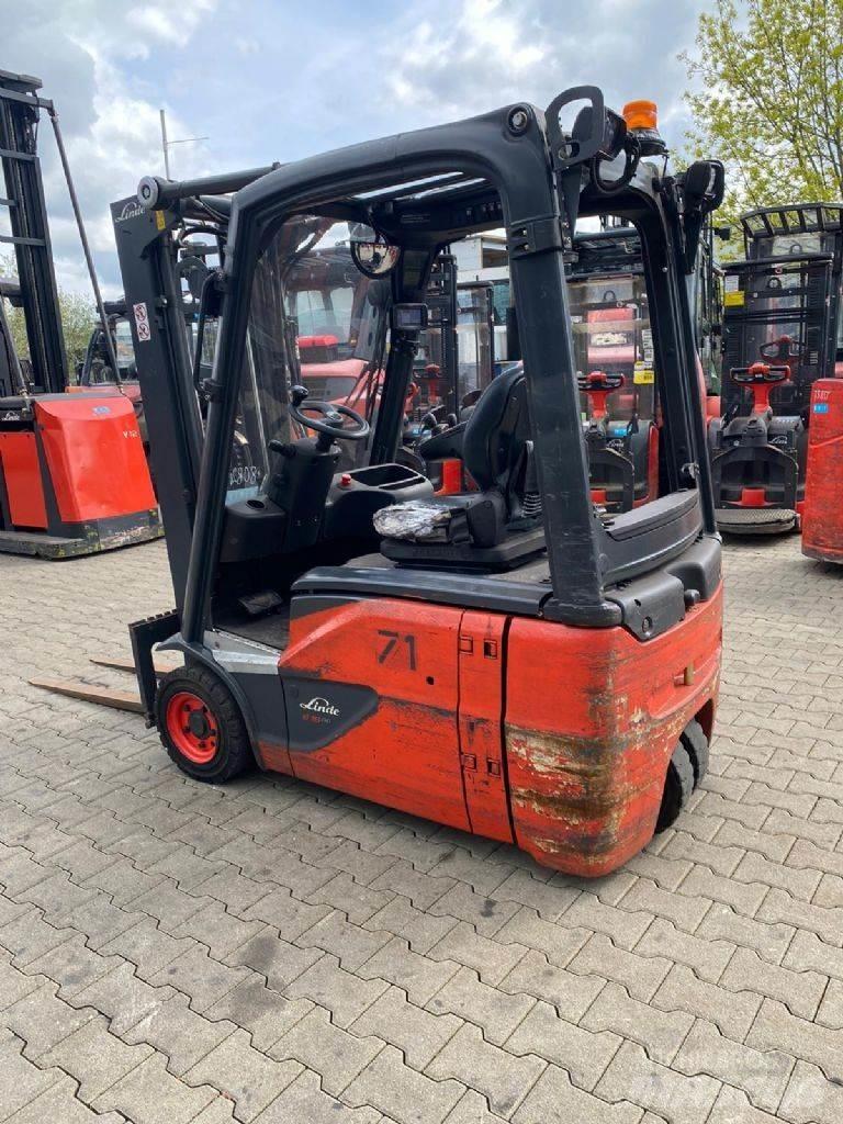 Linde E 16-02 El gaffeltrucks