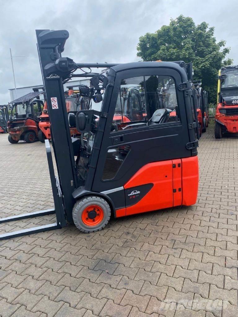 Linde E 16-02 El gaffeltrucks