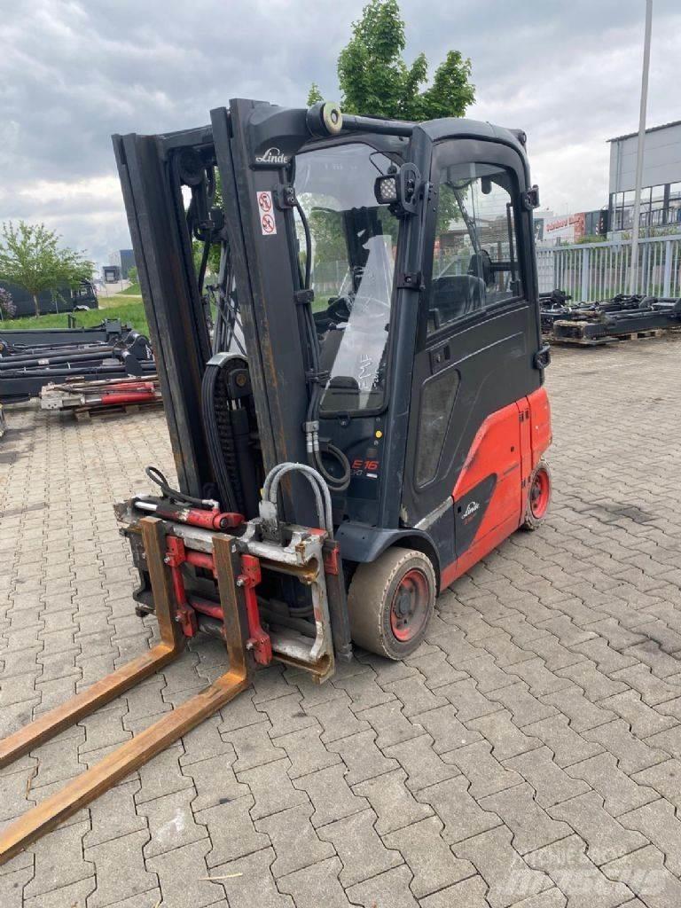 Linde E 16 P-02 El gaffeltrucks