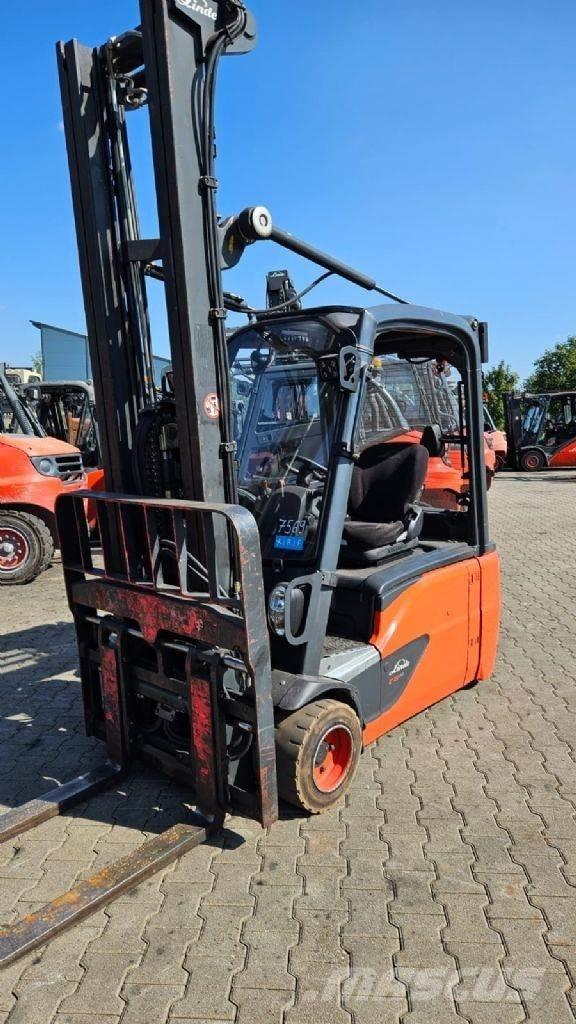 Linde E 18 L-02 El gaffeltrucks