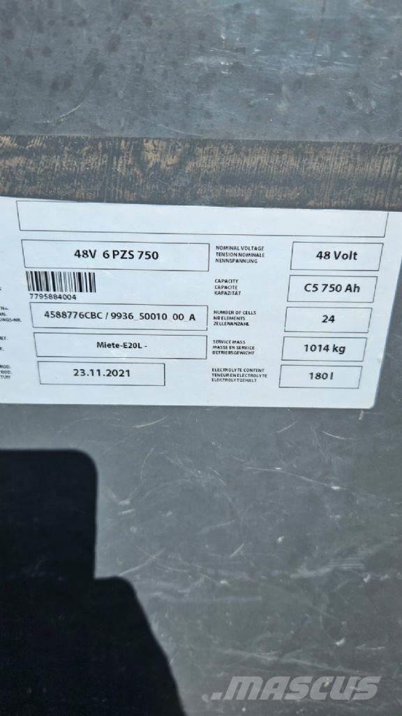 Linde E 18 L-02 El gaffeltrucks