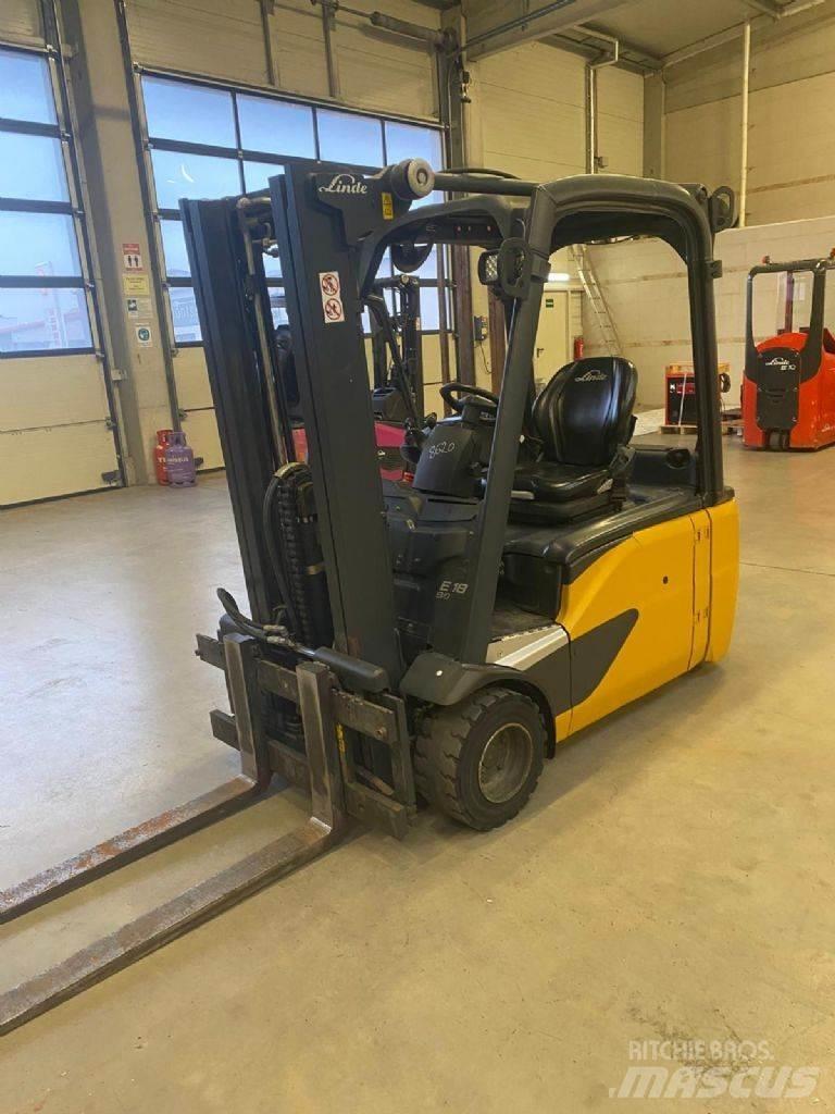 Linde E 18 L-02 El gaffeltrucks