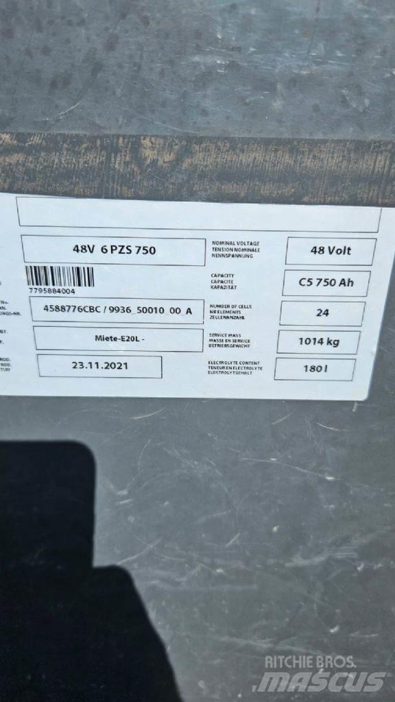 Linde E 18 L/386 El gaffeltrucks
