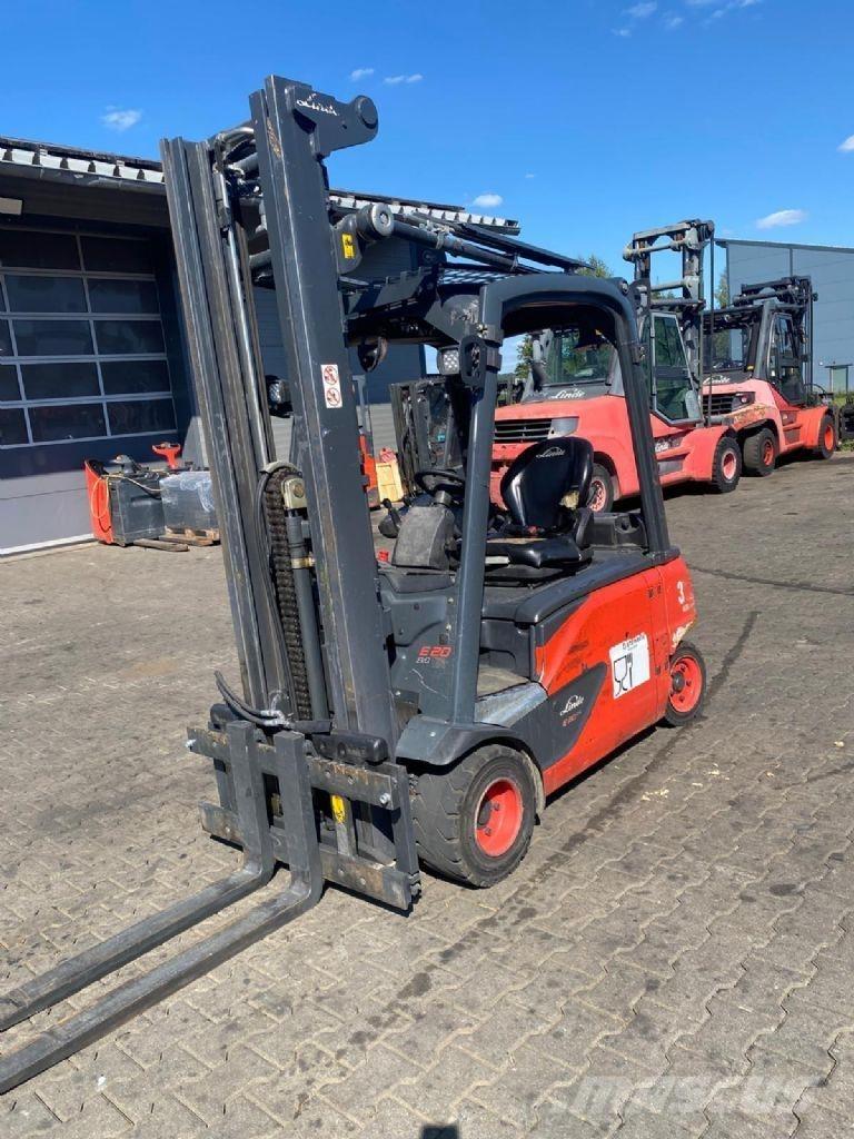 Linde E 20 PL-02 El gaffeltrucks