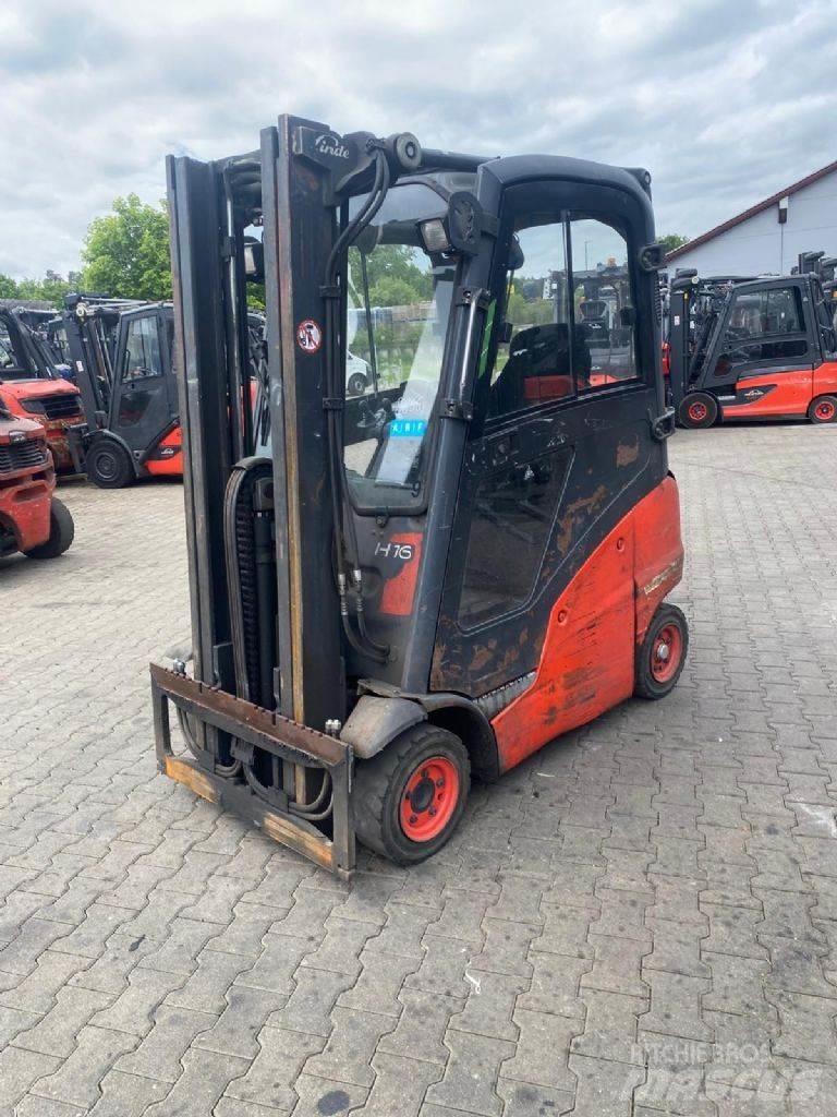 Linde H 16 T LPG gaffeltrucks