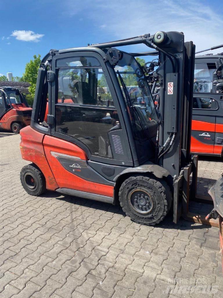 Linde H 35 T-01 LPG gaffeltrucks