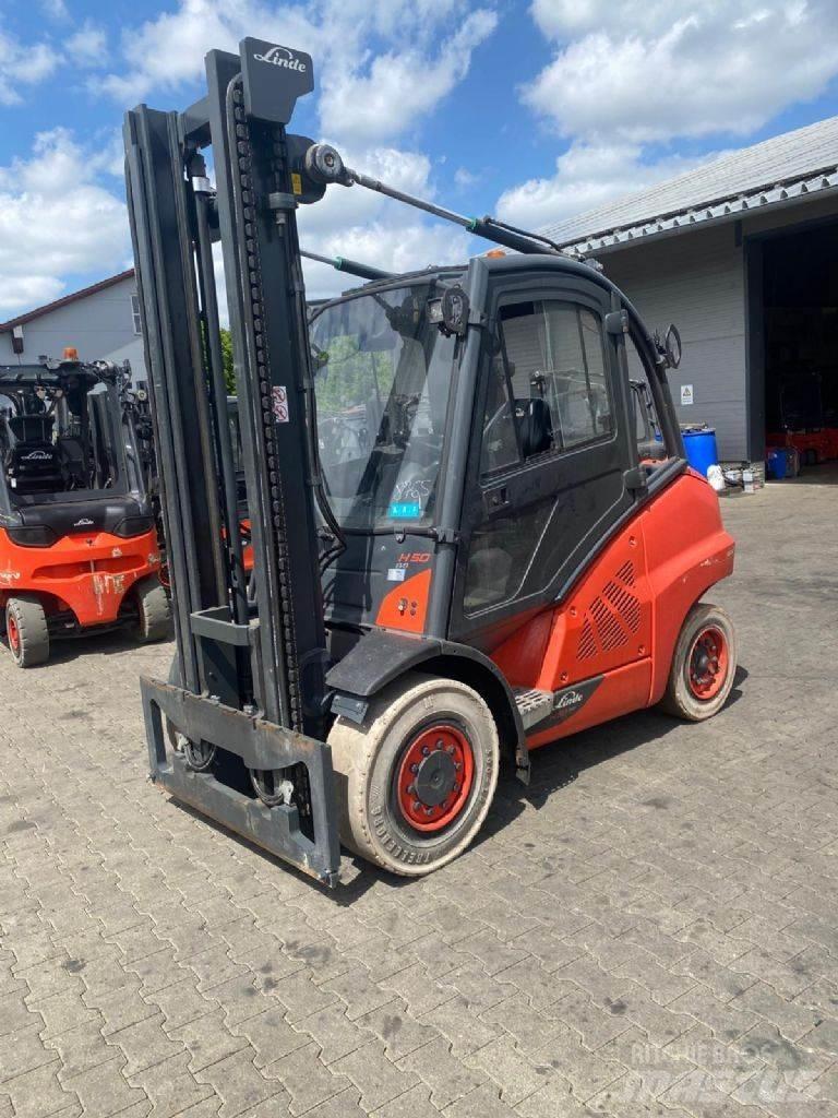 Linde H 50 D-02 Diesel gaffeltrucks