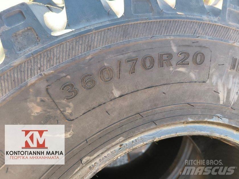 Alliance 360/70R20 Hjul, Dæk og Fælge