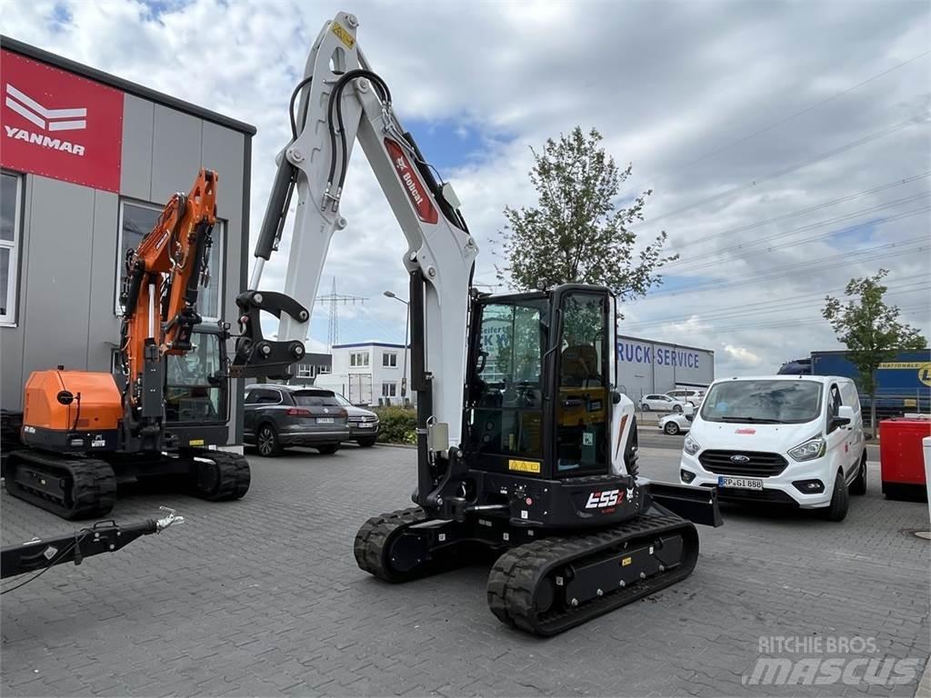 Bobcat E 55 z Minigravemaskiner