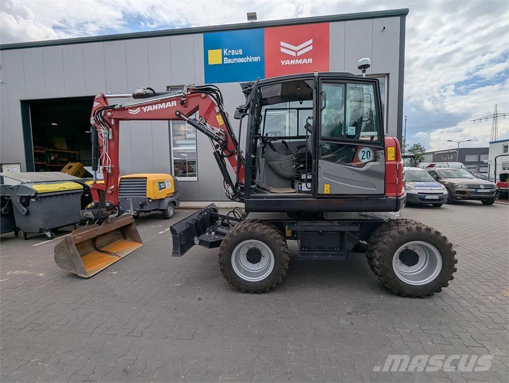 Yanmar B 75 W Gravemaskiner på hjul