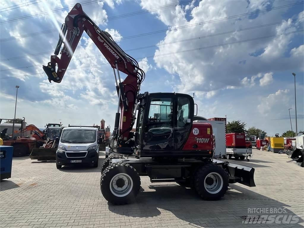 Yanmar B110W Gravemaskiner på hjul