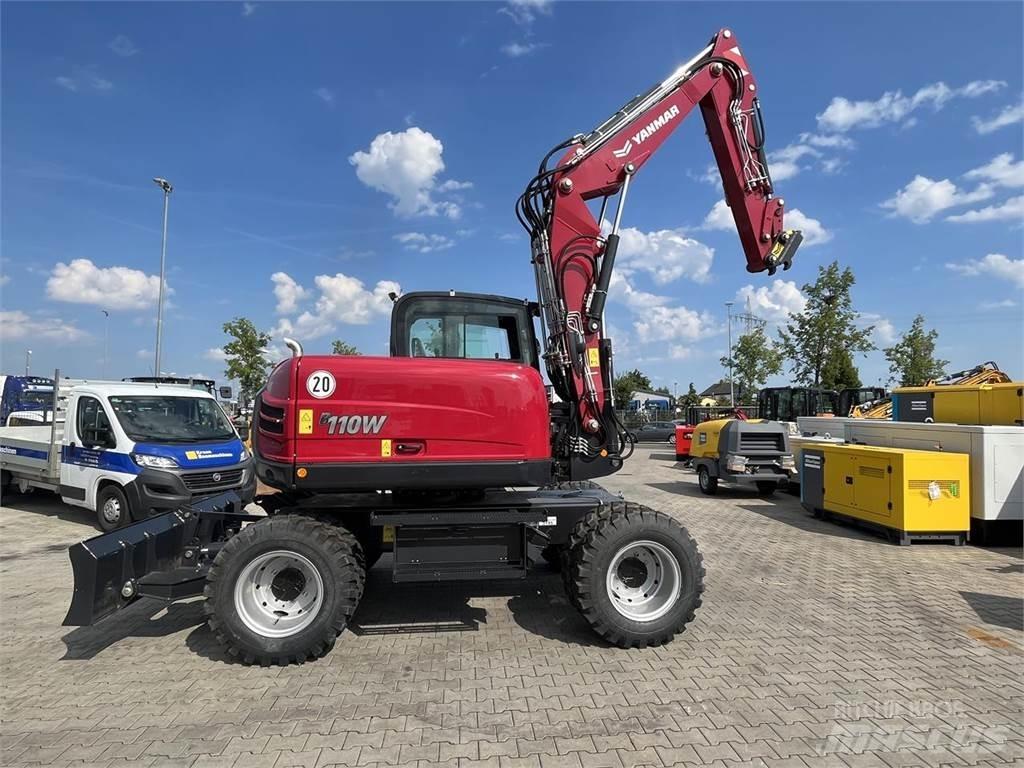 Yanmar B110W Gravemaskiner på hjul