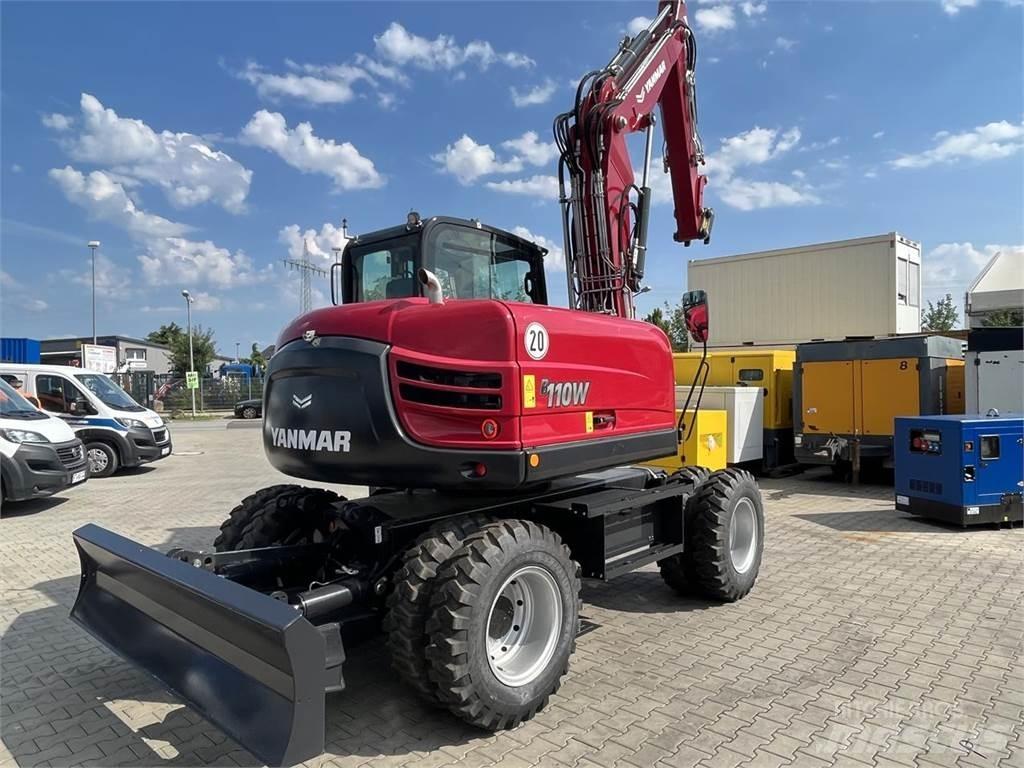 Yanmar B110W Gravemaskiner på hjul