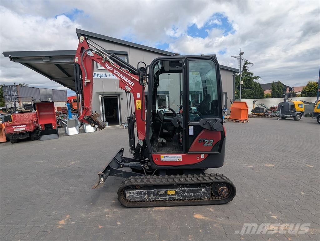 Yanmar SV 22 Minigravemaskiner