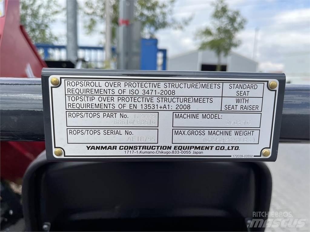 Yanmar SV08 Minigravemaskiner