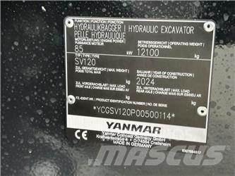 Yanmar SV120 Gravemaskiner på larvebånd