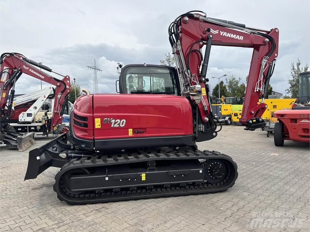 Yanmar SV120 Gravemaskiner på larvebånd