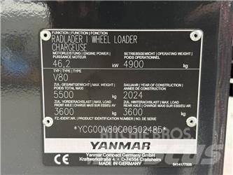 Yanmar V80 Læssemaskiner på hjul