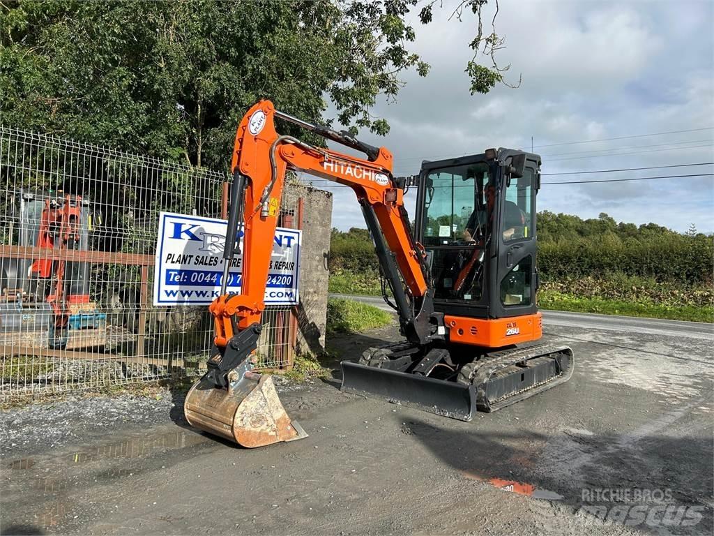 Hitachi 2019 ZX26U-6 Gravemaskiner på larvebånd