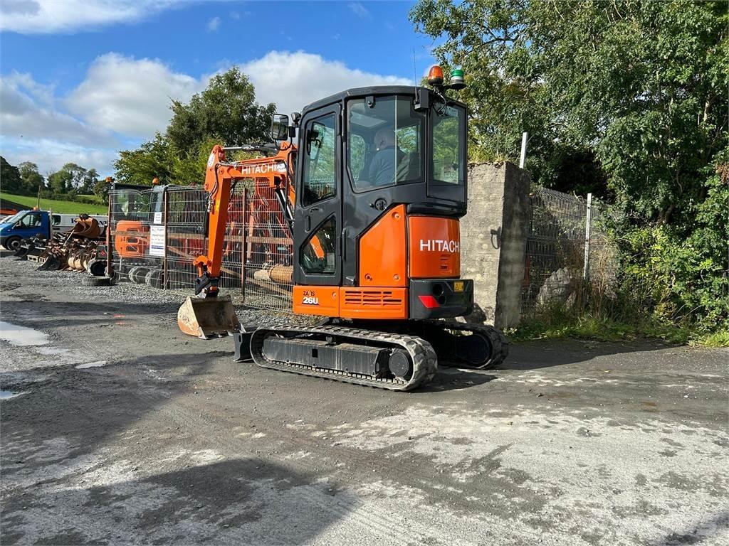 Hitachi 2019 ZX26U-6 Gravemaskiner på larvebånd