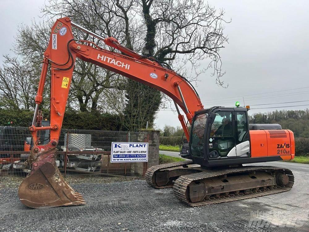 Hitachi ZX210LC-5B Gravemaskiner på larvebånd