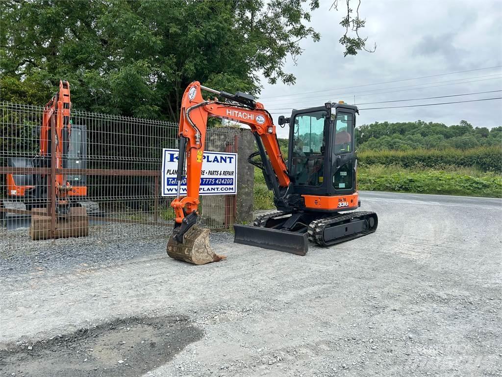 Hitachi Zx33U-5 Gravemaskiner på larvebånd