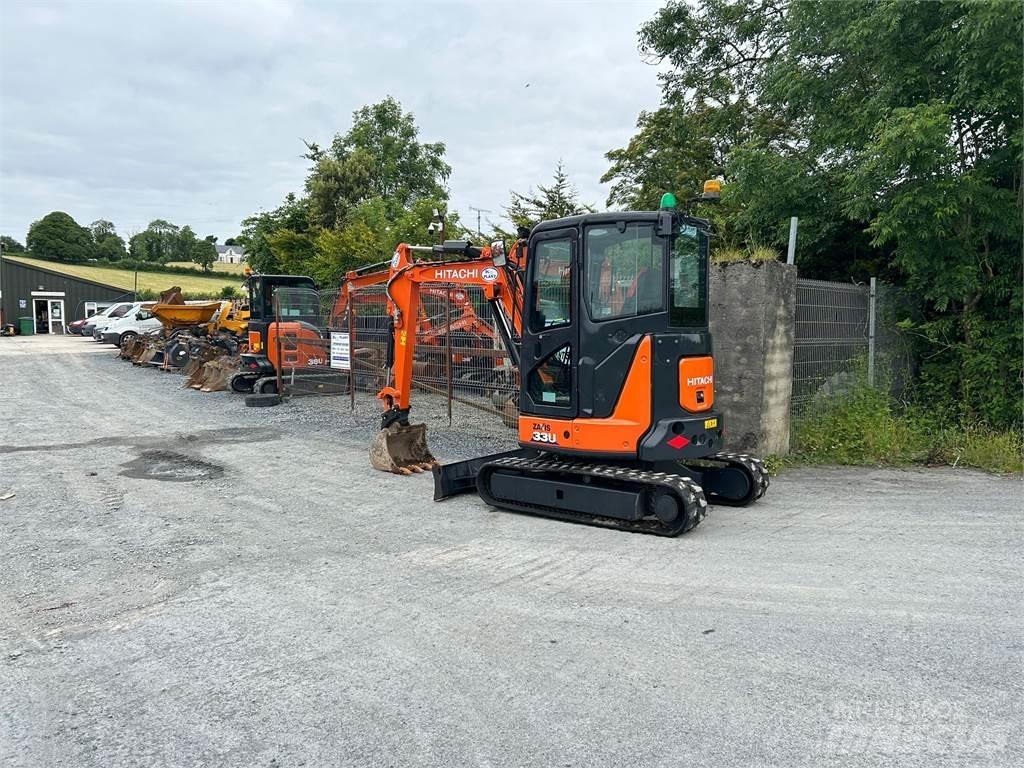 Hitachi Zx33U-5 Gravemaskiner på larvebånd