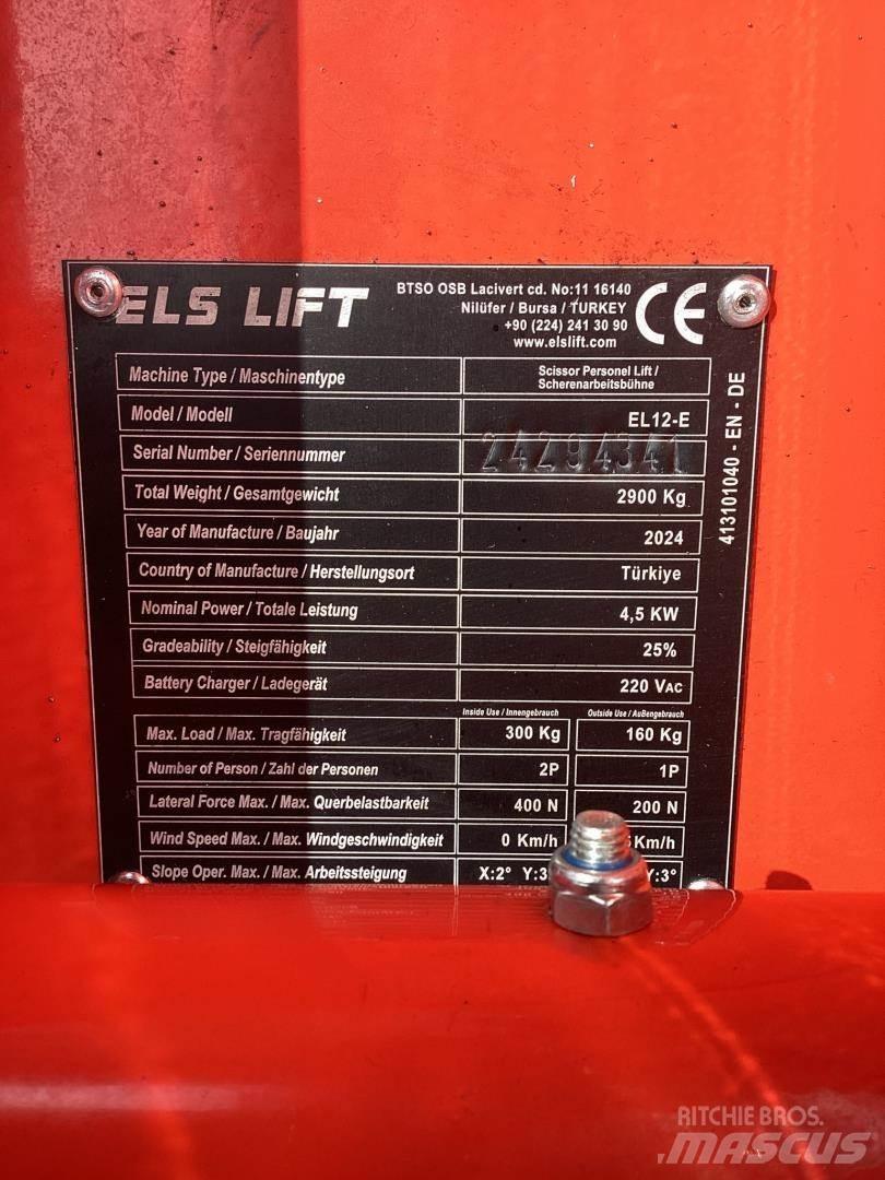 ELS LIFT EL12E Saxlifte